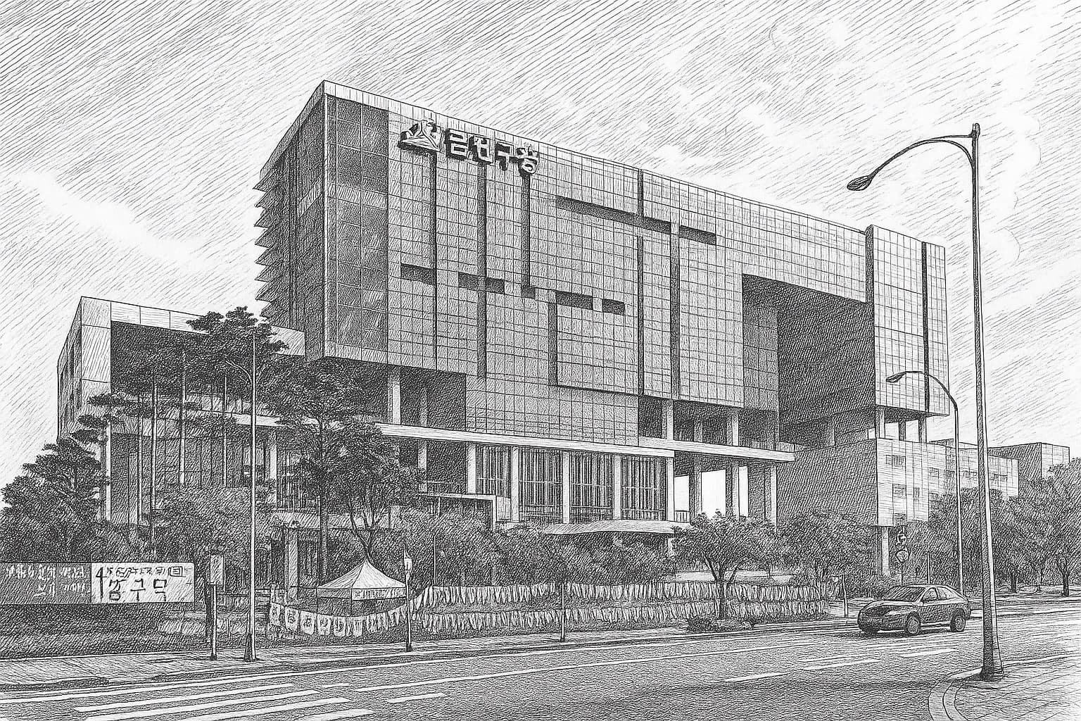 옷깃(衿)과 하천(川)의 조합. 가산디지털단지를 중심으로 IT산업이 성장.