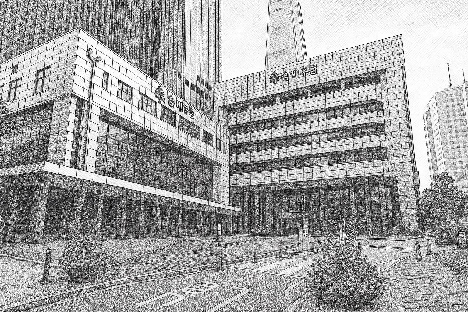 소나무(松)와 언덕(坡)의 木土 조합. 잠실 모래언덕에 소나무가 무성했던 곳에서 롯데월드타워가 솟아오른 지역.