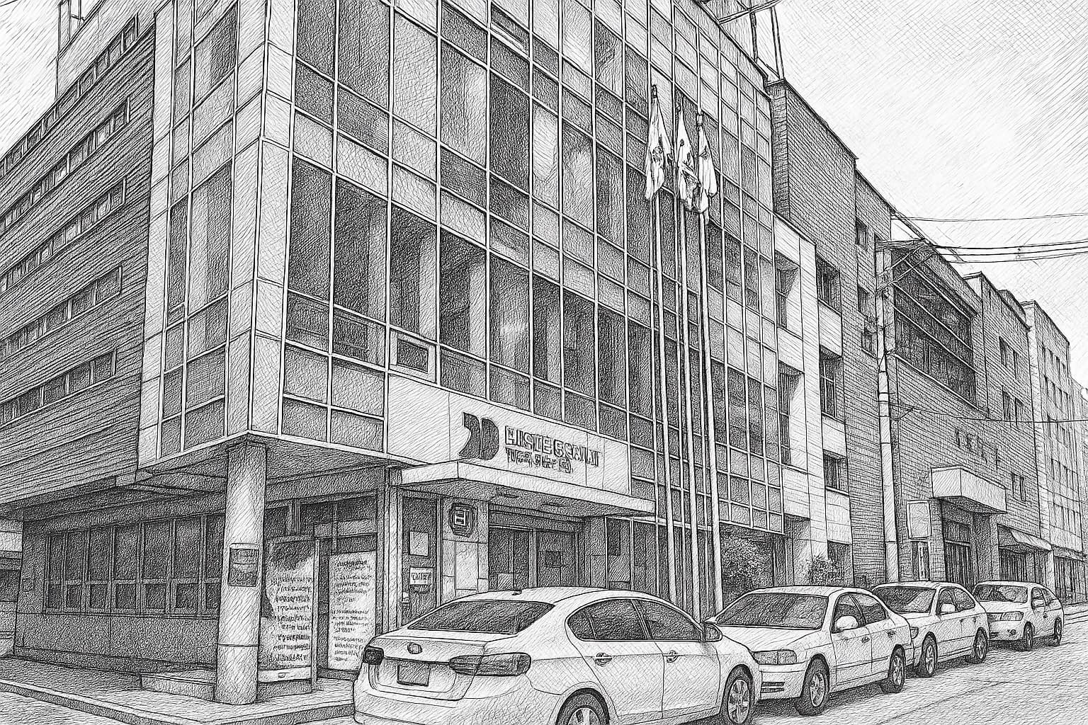 큰(大) 고개(峙). 대(大)는 火, 峙는 土. 비룡망수형(飛龍望水形) IT 혁신의 터.