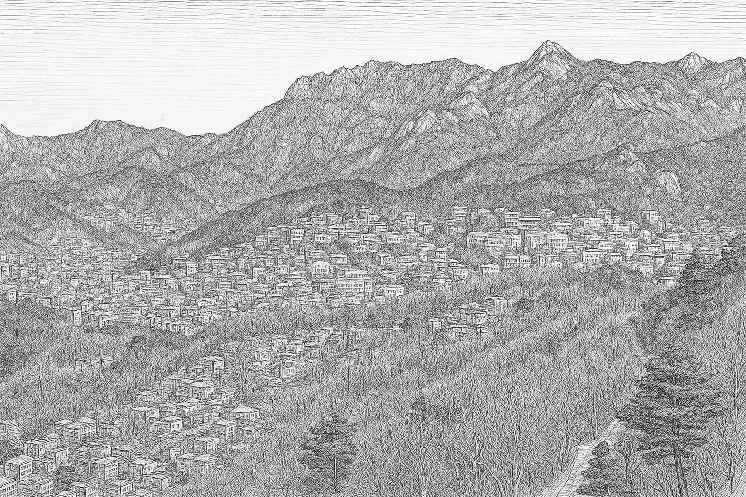 평창동 오행 풍수