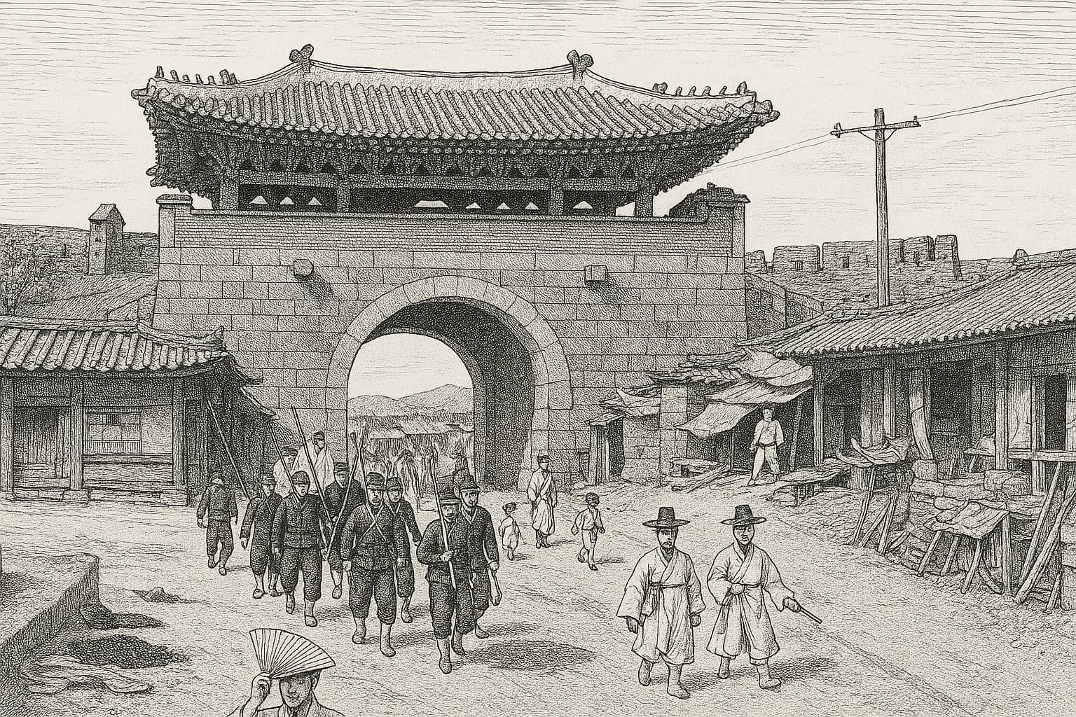 돈의문(서대문) 오행 풍수