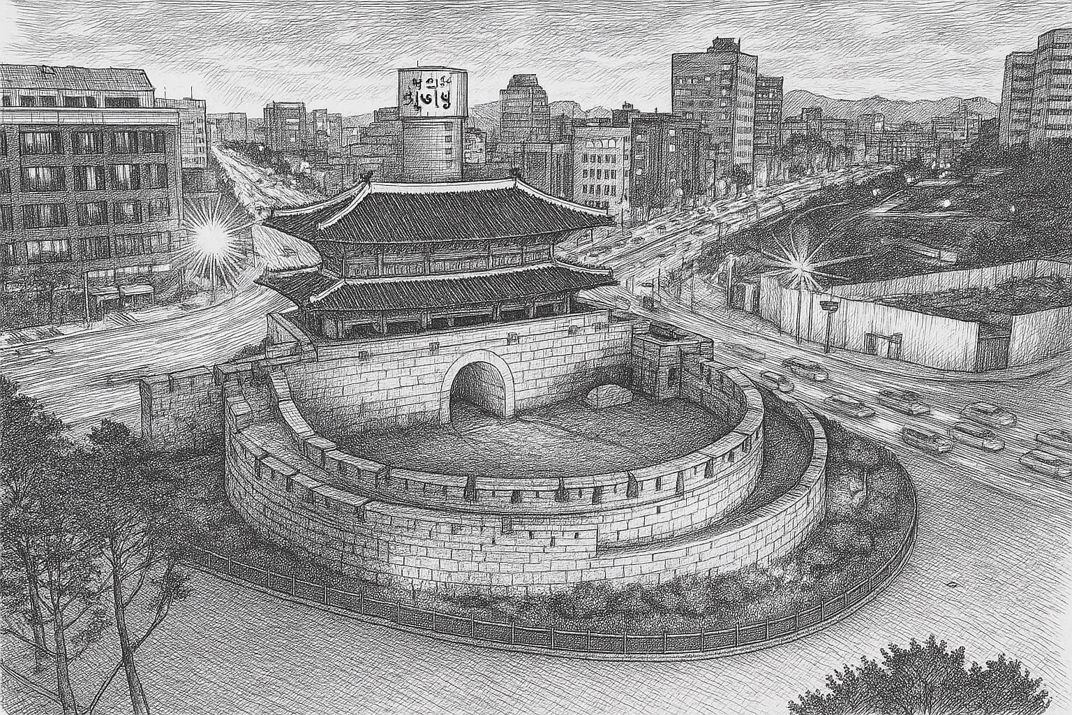 흥인지문(동대문) 오행 풍수