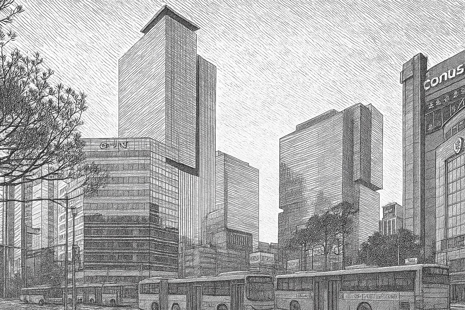 삼성전자 우면동 R&D캠퍼스 오행 풍수