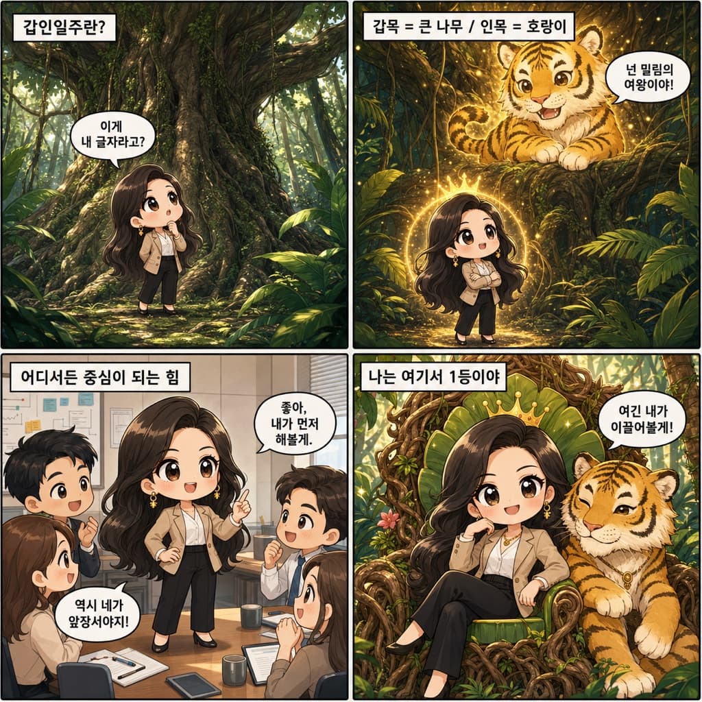 갑인일주 여자, 밀림의 여왕이 사랑을 만났을 때